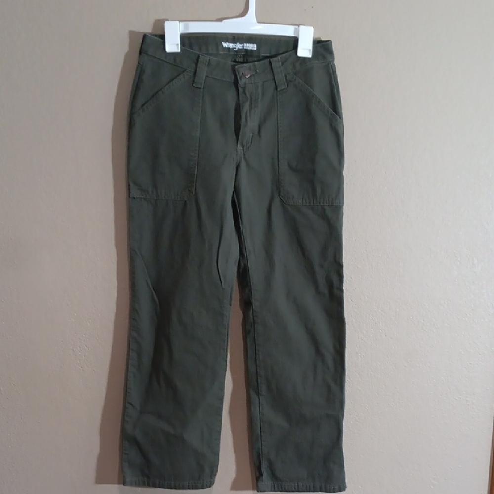 Wrangler Olive Green Men's Utility Pants